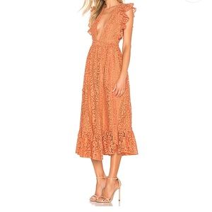 Midi Wrap Dress (Brand new)